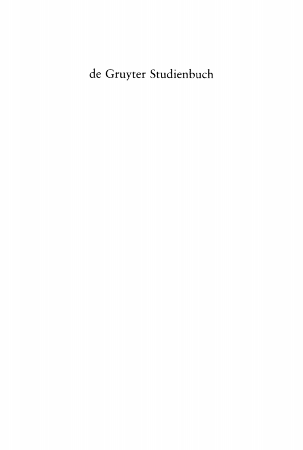 Geschichte der Alten Kirche 1st Edition