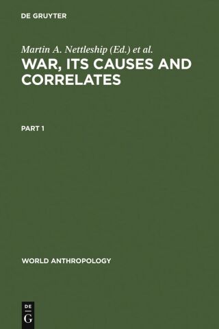 Imagen de portada: War, its Causes and Correlates 1st edition 9789027976598