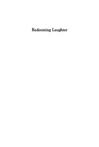 Cover image: Redeeming Laughter 9783110155624