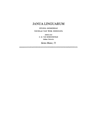Imagen de portada: Selected Works 1st edition 9789027926937