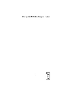 Imagen de portada: Theory and Method in Religious Studies 1st edition 9783110142549