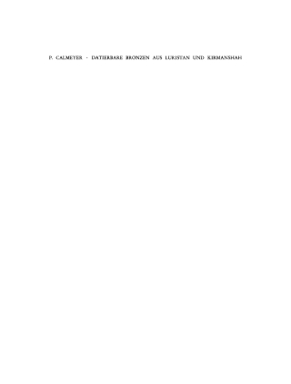 Imagen de portada: Datierbare Bronzen aus Luristan und Kirmanshah 1st edition 9783110001020