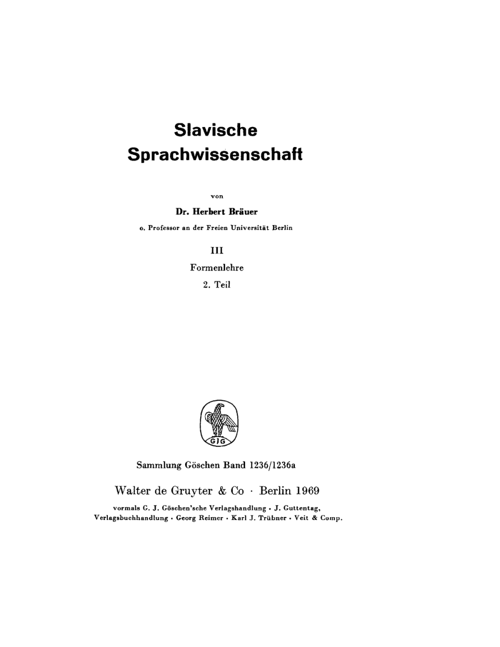 Formenlehre. Teil 2 1st Edition