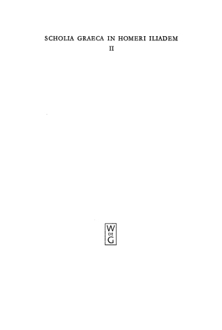 Imagen de portada: Scholia ad libros E - I continens 1st edition 9783110038828
