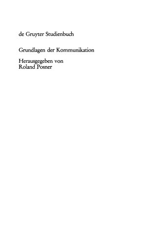 Titelbild: Die Sprachen der Logik und die Logik der Sprache 1st edition 9783110049237