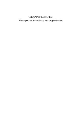 Imagen de portada: De captu lectoris 1st edition 9783110099898