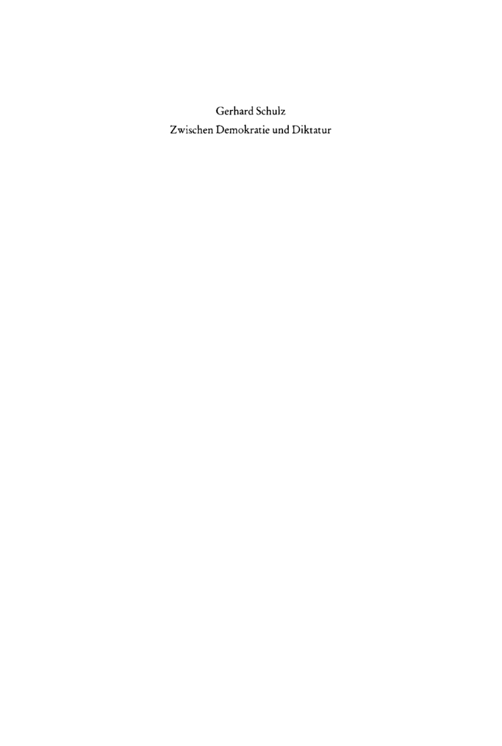 Die Periode der Konsolidierung und der Revision des Bismarckschen Reichsaufbaus 1919–1930 2nd Edition