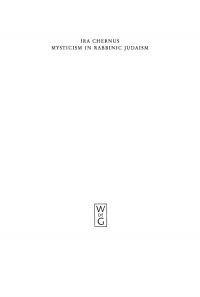 Imagen de portada: Mysticism in Rabbinic Judaism 1st edition 9783110085891