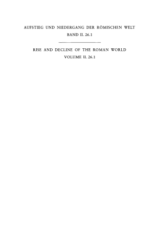 Cover image: Religion (Vorkonstantinisches Christentum: Neues Testament [Sachthemen]) 1st edition 9783110102239