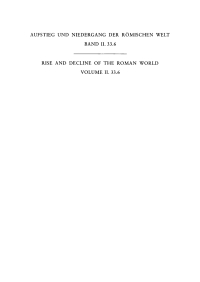 Cover image: Sprache und Literatur (Allgemeines zur Literatur des 2. Jahrhunderts und einzelne Autoren der trajanischen und frühhadrianischen Zeit [Schluss]) 1st edition 9783110134896