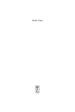 Imagen de portada: Herder Today 1st edition 9783110117394