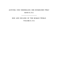 Cover image: Sprache und Literatur (Einzelne Autoren seit der hadrianischen Zeit und Allgemeines zur Literatur des 2. und 3. Jahrhunderts) 1st edition 9783110103762