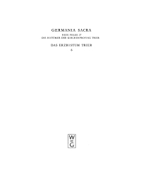 Titelbild: Die Bistümer der Kirchenprovinz Trier. Das Erzbistum Trier 6: Die Stifte St. Walpurgis in Weilburg und St. Martin in Idstein 1st edition 9783110123005