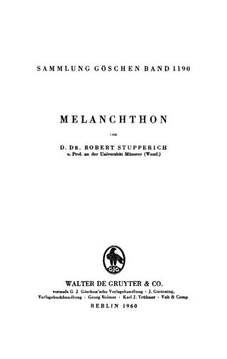 Imagen de portada: Melanchthon 1st edition 9783110062762