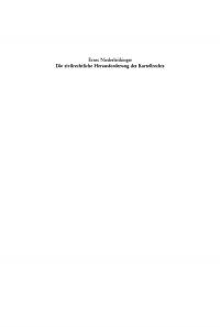 Imagen de portada: Die zivilrechtliche Herausforderung des Kartellrechts 1st edition 9783110102253