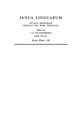 Imagen de portada: The Linguistic Concept of Word 1st edition 9789027921888