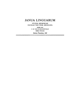 Cover image: A Diachronic Phonology from Proto-Germanic to Old English Stressing West-Saxon Conditions 1st edition 9789027932167