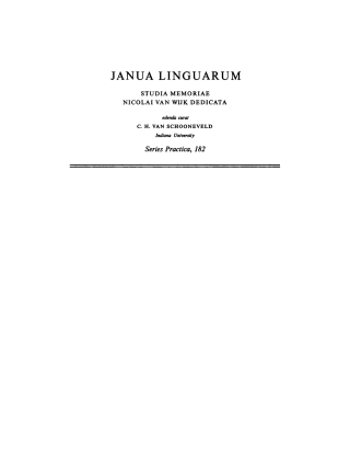 Cover image: The Syntax of the Old Spanish Subjunctive 1st edition 9789027924506