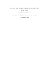صورة الغلاف: Religion (Heidentum: Die religiösen Verhältnisse in den Provinzen [Forts.]) 1st edition 9783110126303