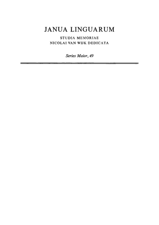 Imagen de portada: Studies by Einar Haugen 1st edition 9789027922427