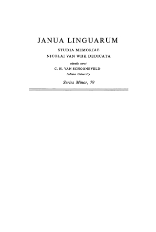 Imagen de portada: Subjects and Predicables 1st edition 9789027925398