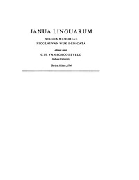 صورة الغلاف: Language Typology 1st edition 9789027927095