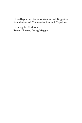 Cover image: Relevanzlogik und Situationssemantik 1st edition 9783110143997