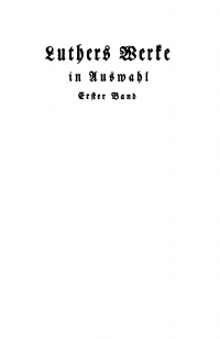 Cover image: Schriften von 1517–1520 1st edition 9783110122008