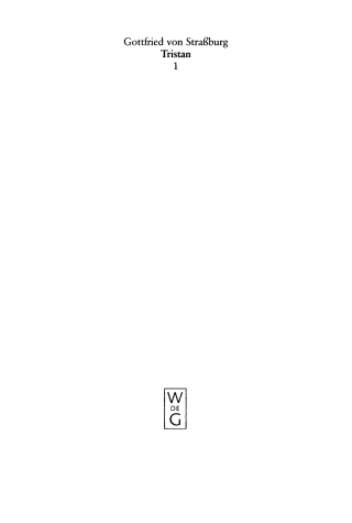 Immagine di copertina: [Text und Übersetzung] 1st edition 9783110180459
