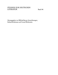 Imagen de portada: Einbildungskraft und Aufklärung 1st edition 9783484181489