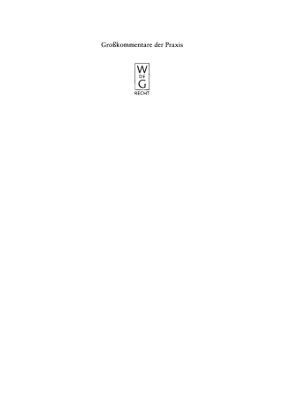 Cover image: Einleitung; §§ 1-31 12th edition 9783899492316