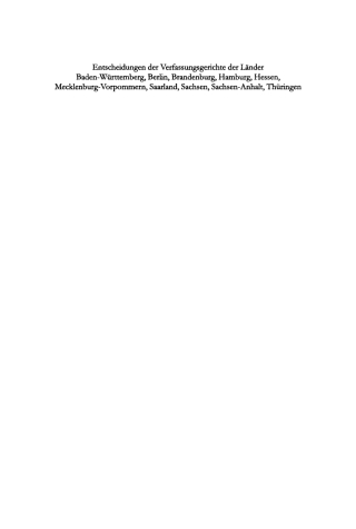 صورة الغلاف: Baden-Württemberg, Berlin, Brandenburg, Hamburg, Hessen, Mecklenburg-Vorpommern, Saarland, Sachsen, Sachsen-Anhalt, Thüringen 1st edition 9783110169232