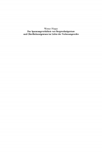 Cover image: Das Spannungsverhältnis von Bergwerkseigentum und Oberflächeneigentum im Lichte des Verfassungsrechts 1st edition 9783110129021