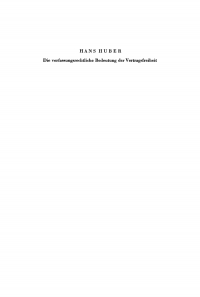 Cover image: Die verfassungsrechtliche Bedeutung der Vertragsfreiheit 1st edition 9783110011203