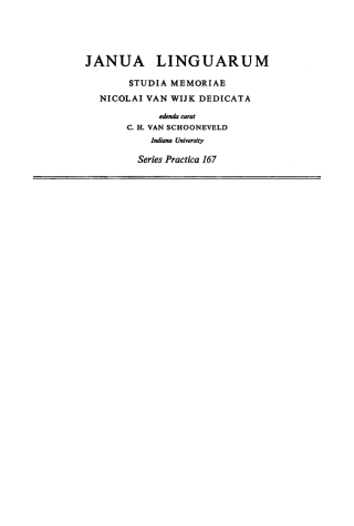 Cover image: The Noun-Class System of Proto-Benue-Congo 1st edition 9789027918215