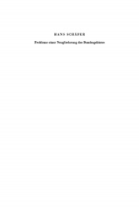 Cover image: Probleme einer Neugliederung des Bundesgebietes 1st edition 9783110011074