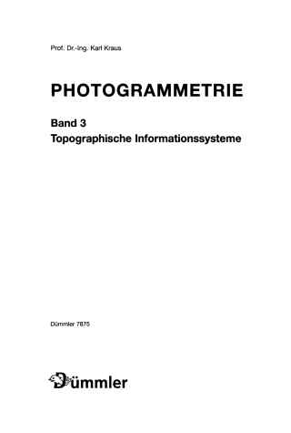 Immagine di copertina: Topographische Informationssysteme 1st edition 9783110181647