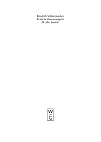 Titelbild: Vorlesungen über die Kirchengeschichte 1st edition 9783110191066