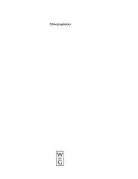 Omslagafbeelding: Ethnopragmatics 1st edition 9783110188745