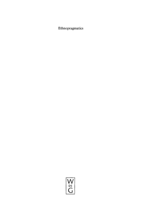 Titelbild: Ethnopragmatics 1st edition 9783110188745