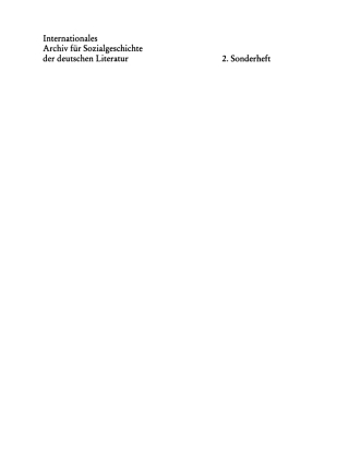 Cover image: Der Reisebericht in der deutschen Literatur 1st edition 9783484603653