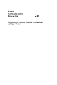 Imagen de portada: Deutsch im Kontakt mit germanischen Sprachen 1st edition 9783484312487