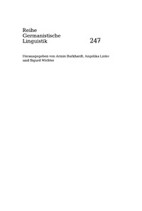 Cover image: Natürliches Sprechen im belehrenden Schreiben 1st edition 9783484312470