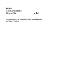 Titelbild: REICHMANN: NEUE HISTORISCHE GRAMMATIKEN 1st edition 9783484312432
