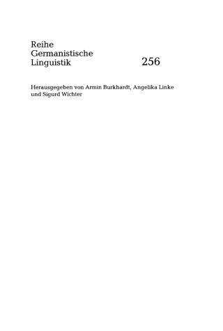 Cover image: Sozialpsychologie des Sprachverhaltens 1st edition 9783484312562