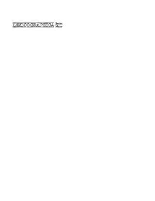 Cover image: Lemmazeichentypen für deutsche Verben 1st edition 9783484391048