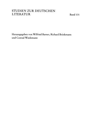 Imagen de portada: Begriffsbilder 1st edition 9783484181311