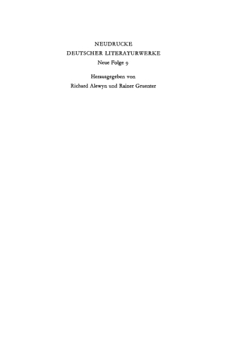 Imagen de portada: Frühe Sonette 1st edition 9783484170308