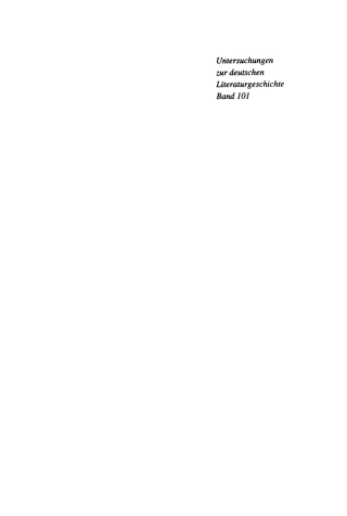 Cover image: Pustkuchen und Goethe 1st edition 9783484321014