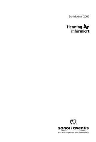 Cover image: Schilddrüse 2005 1st edition 9783110189414